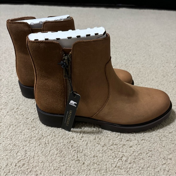 SOREL Emelie II Zip Waterproof Impermeable Women's Boot Size US 7 Snow Rain Boot - Picture 4 of 11